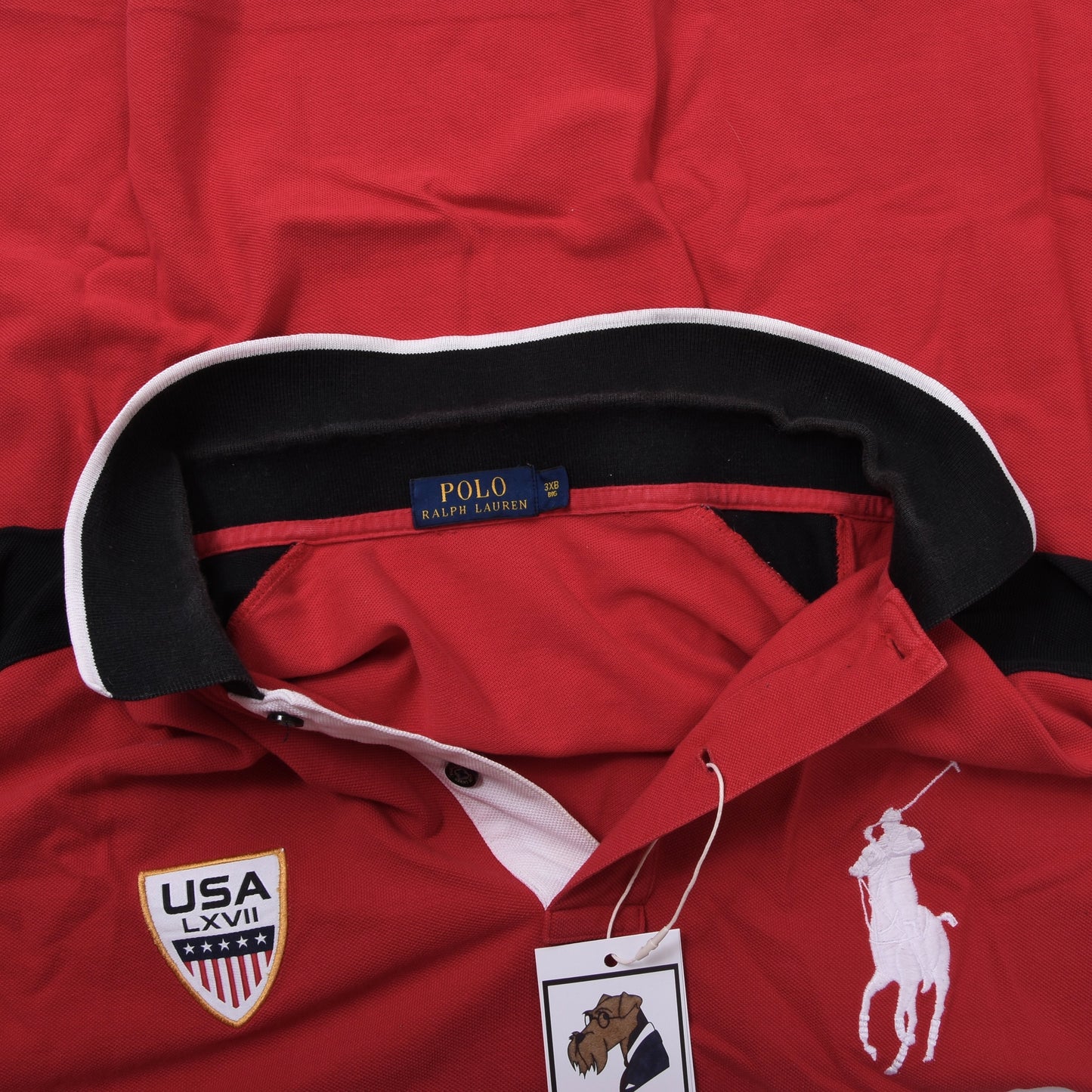 Polo Ralph Lauren Poloshirt Größe 3XB Groß ca. 76cm - USA