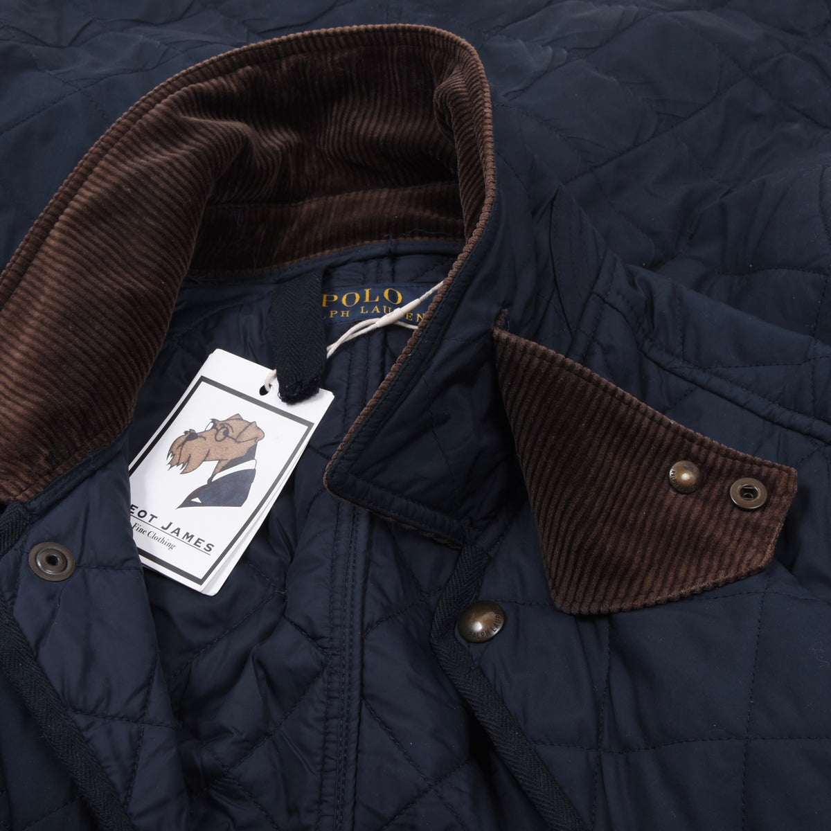 Polo Ralph Lauren Steppjacke Gr. L - Marineblau