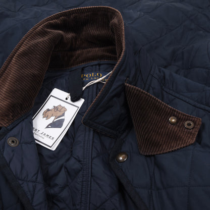Polo Ralph Lauren Steppjacke Gr. L - Marineblau