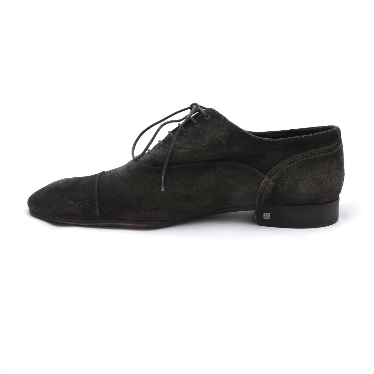 Z Zegna Wildleder Schuhe Gr. EU 7 / US 8 Made in Italy - Grün