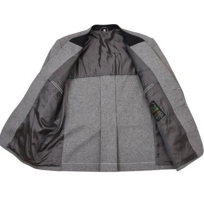 Orig. Dachstein 100% Wolle Janker/Jacke Größe 54 ca. 61cm - Grau