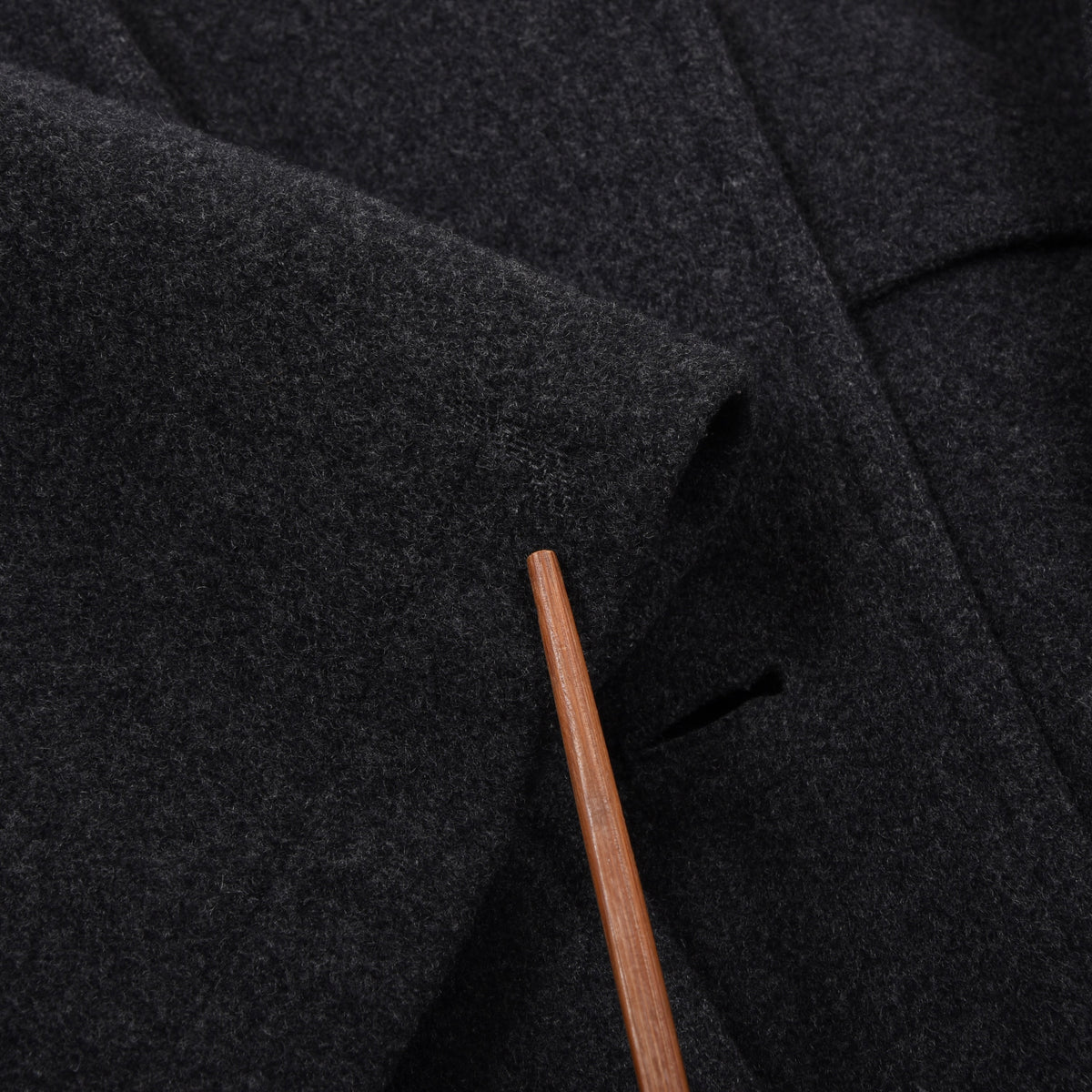 Salvatore Ferragamo Wolle-Kaschmir Car Coat/Mantel Gr. 54 Made in Italy - Grau