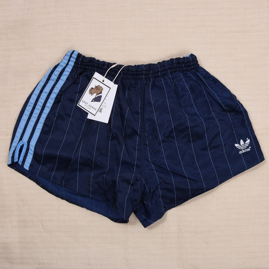 Vintage Adidas Sprinter Shorts Size 7 Made in West Germany - Navy Blue