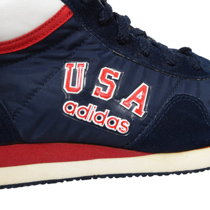 Vintage Adidas USA Spirit of the Games Sneakers Size 6 - Navy Blue