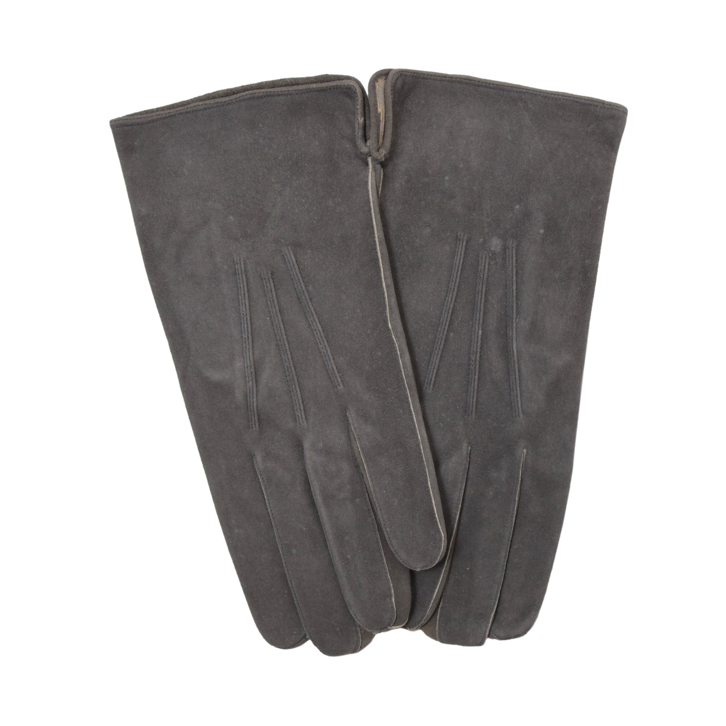 Rika Doeskin Gloves Unlined ca. 11.1cm - Grey