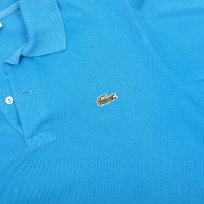 Vintage Lacoste 3er Polo-Shirts Made in France Größe 4 ca. 50,5-54cm - Petrol/Rot/Grün