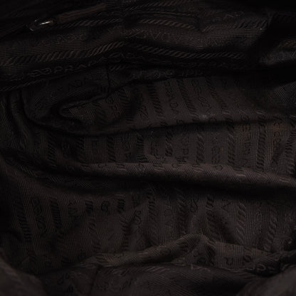 Vintage Prada Milano Quilted Nylon Purse ca. 31cm - Brown