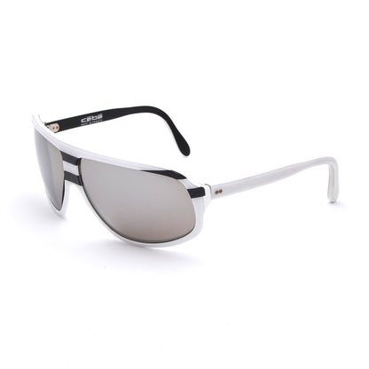 Vintage Cebe Gletscherbrille - Weiß/Schwarz