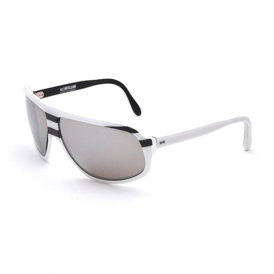 Vintage Cebe Gletscherbrille - Weiß/Schwarz