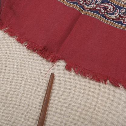 Jammers & Leufgen 100% Seide Stadtschal ca. 138 cm - Rot Paisley