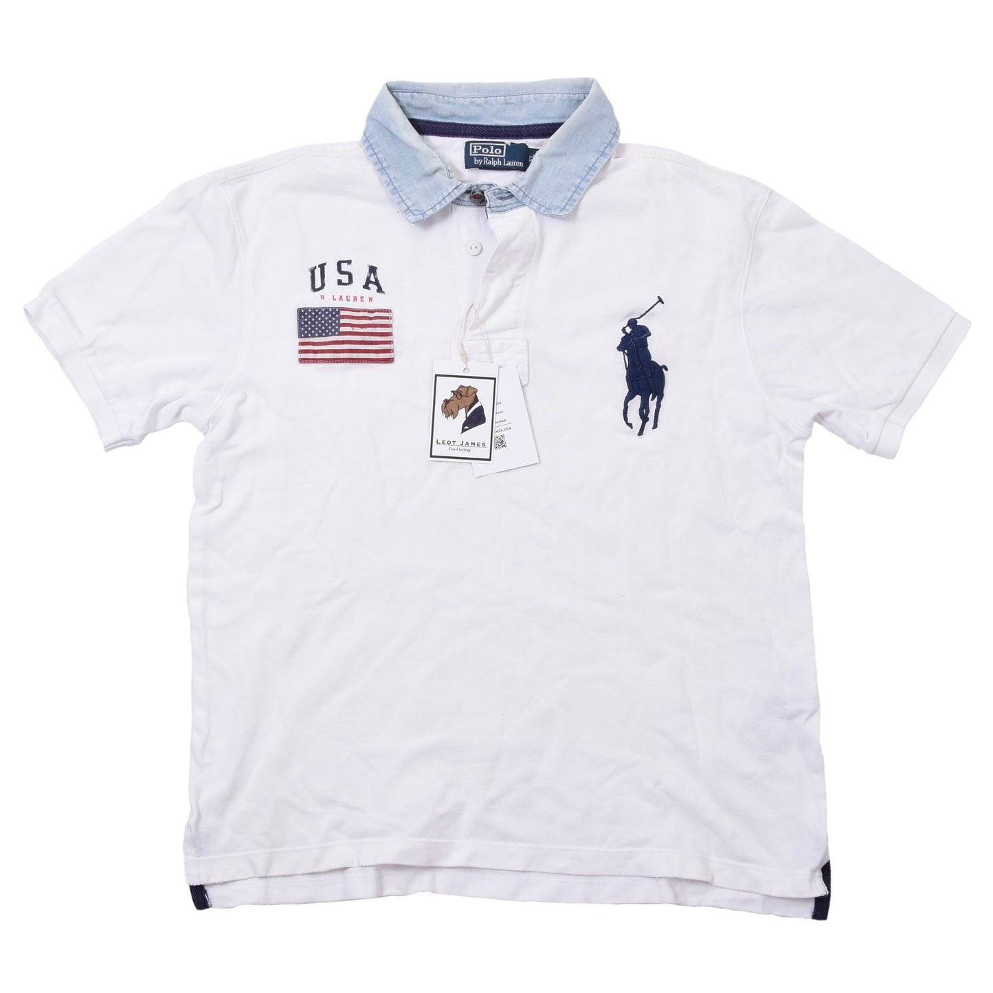 Vintage Polo Ralph Lauren Polo Shirt Size XL ca. 53cm - USA