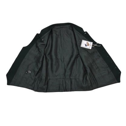 Klassische Wollweste/Trachtengilet Größe 46 ca. 49,5cm - Grün