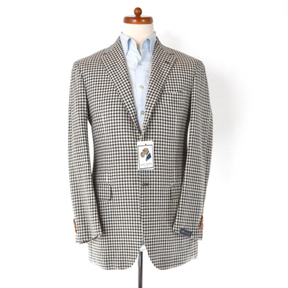 NWD Sartorio Napoli Wool-Silk-Linen Jacket Size 48