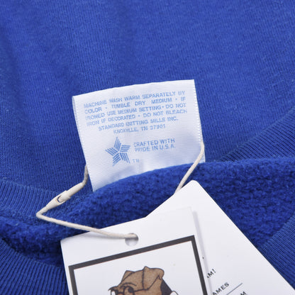 Vintage 1980-90er San Francisco x Healthknit Sweatshirt Gr. XL Made in the USA - Blau
