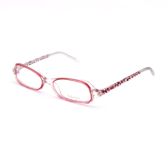 NWOT Adagio Frames Mod. AD86 - Schwarz/Rot