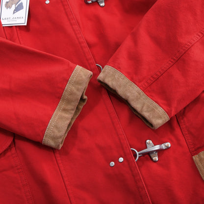 Fay Archive 4 Ganci Feuerwehrjacke, Größe L, Brustumfang ca. 63 cm – Rot