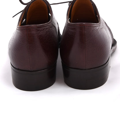 A. Testoni Derby Schuhe Gr. 7.5 F – Bordeaux-Braun