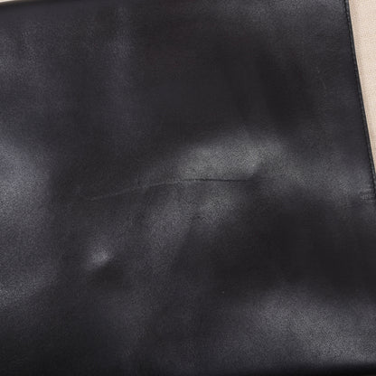 NOS Jerome Leplat Leder Aktenmappe ca. 34cm - Schwarz