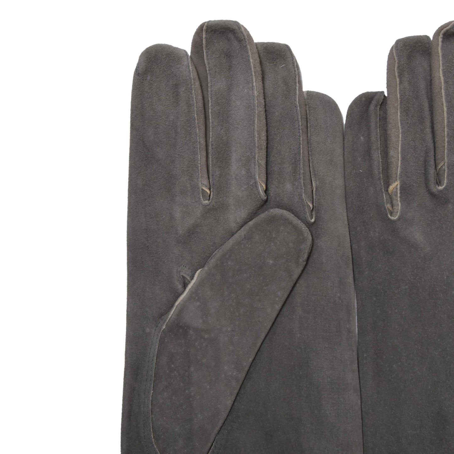 Rika Doeskin Gloves Unlined ca. 11.1cm - Grey