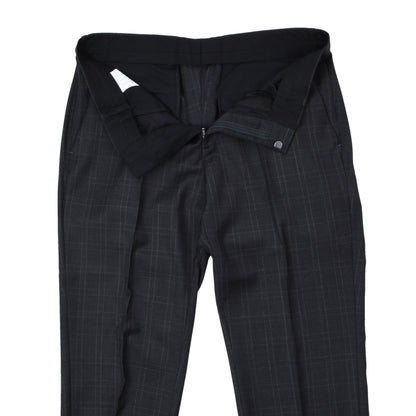 Hugo Boss Wool Suit Chest ca. 53cm - Grey Plaid