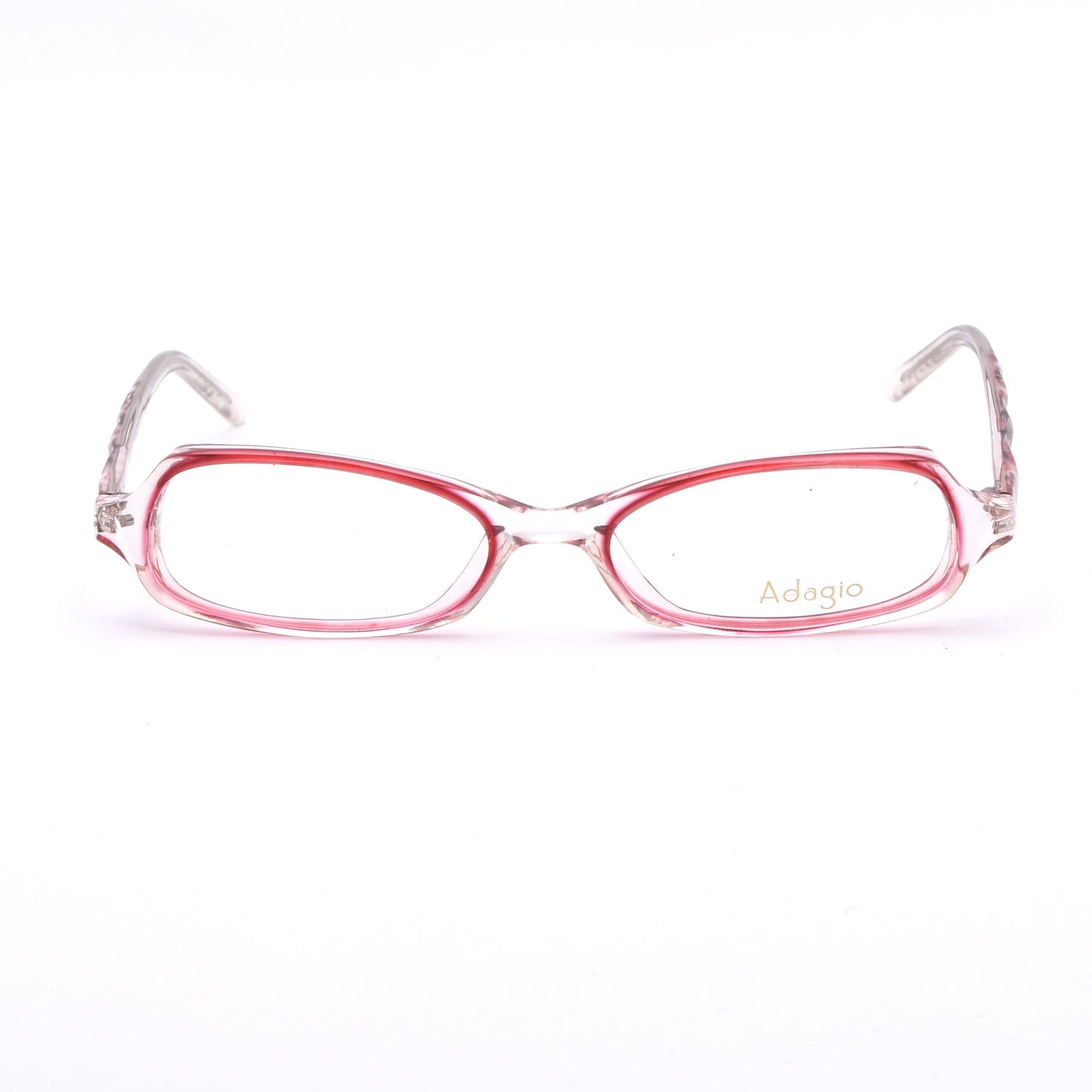 NWOT Adagio Frames Mod. AD86 - Schwarz/Rot