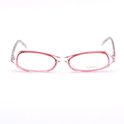 NWOT Adagio Frames Mod. AD86 - Schwarz/Rot