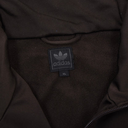 Adidas 2009 Firebird Trainingsjacke Gr. XL – Braun/Orange