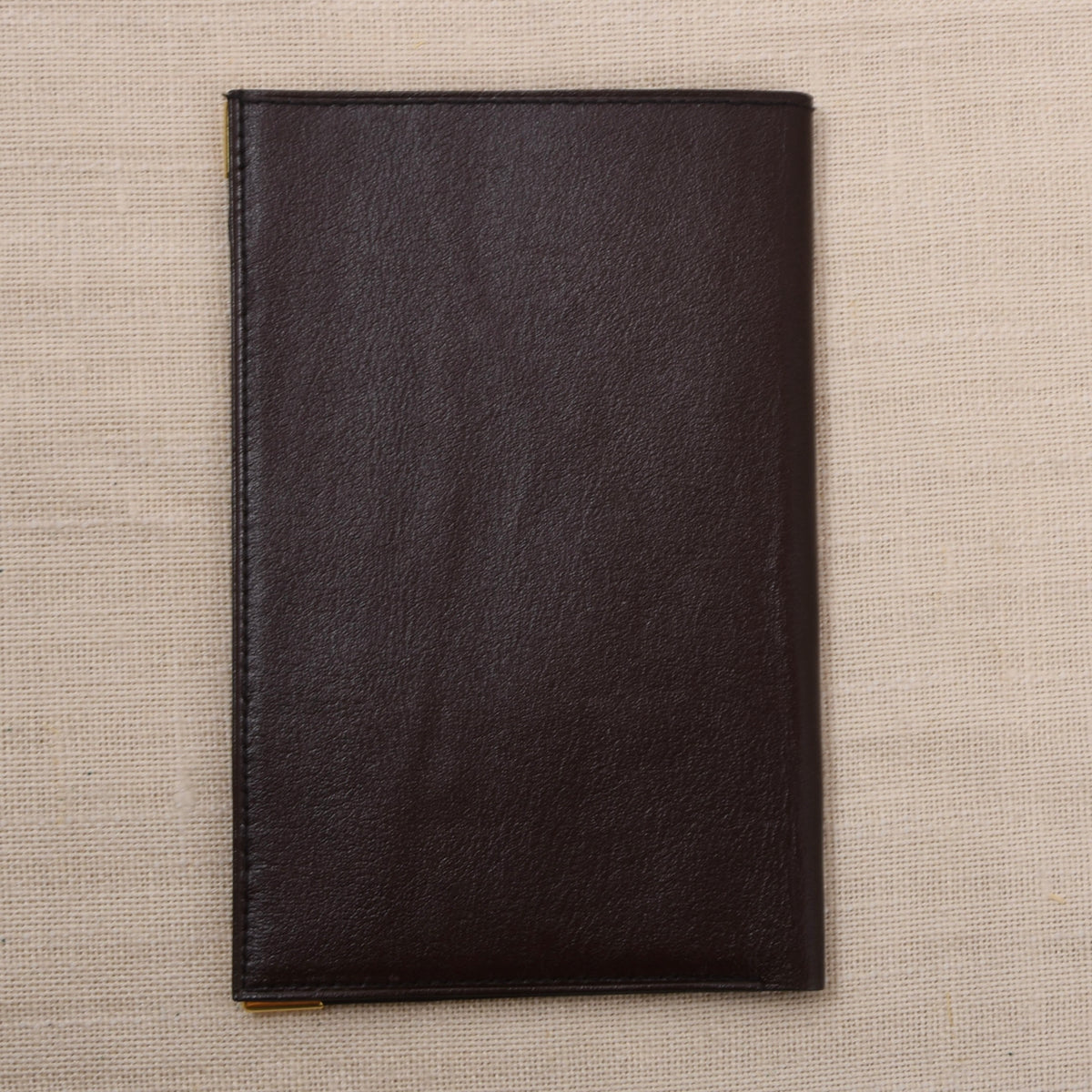 NOS Creation G. Leonard Leder-Notizbuchmappe - Braun