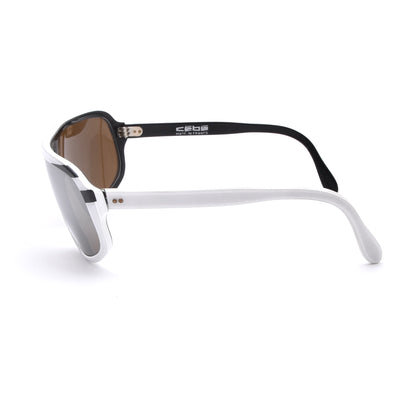 Vintage Cebe Gletscherbrille - Weiß/Schwarz