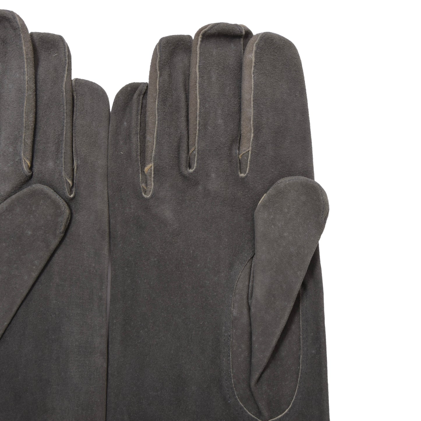 Rika Doeskin Gloves Unlined ca. 11.1cm - Grey