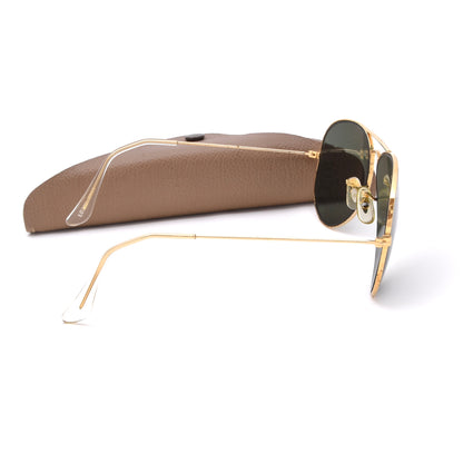 Vintage B&L Ray-Ban Aviator Sonnenbrille 58mm - Gold