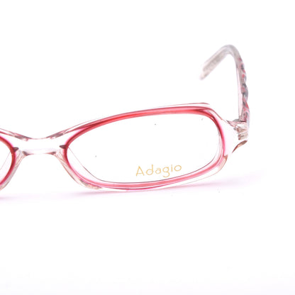 NWOT Adagio Frames Mod. AD86 - Schwarz/Rot