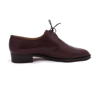 A. Testoni Derby Schuhe Gr. 7.5 F – Bordeaux-Braun