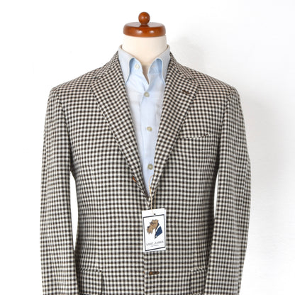 NWD Sartorio Napoli Wool-Silk-Linen Jacket Size 48