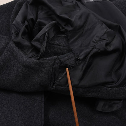 Salvatore Ferragamo Wolle-Kaschmir Car Coat/Mantel Gr. 54 Made in Italy - Grau