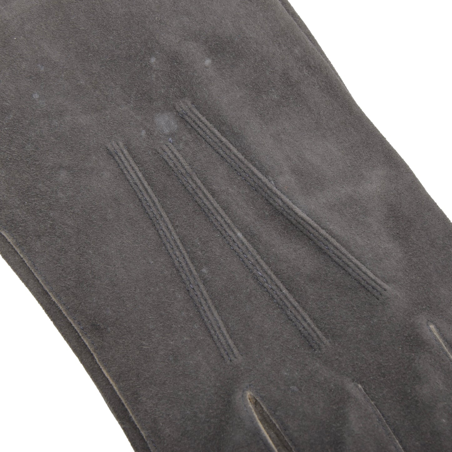 Rika Doeskin Gloves Unlined ca. 11.1cm - Grey
