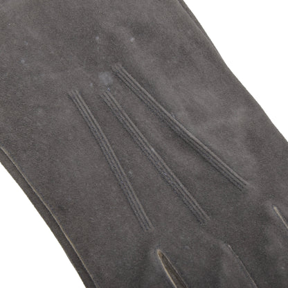 Rika Doeskin Gloves Unlined ca. 11.1cm - Grey