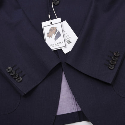 Canali Kei Unstructured Jacket Chest ca. 54cm - Navy Blue