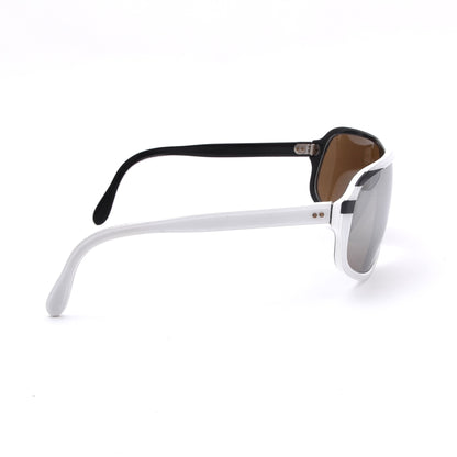 Vintage Cebe Gletscherbrille - Weiß/Schwarz