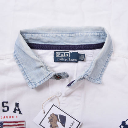 Vintage Polo Ralph Lauren Polo Shirt Size XL ca. 53cm - USA