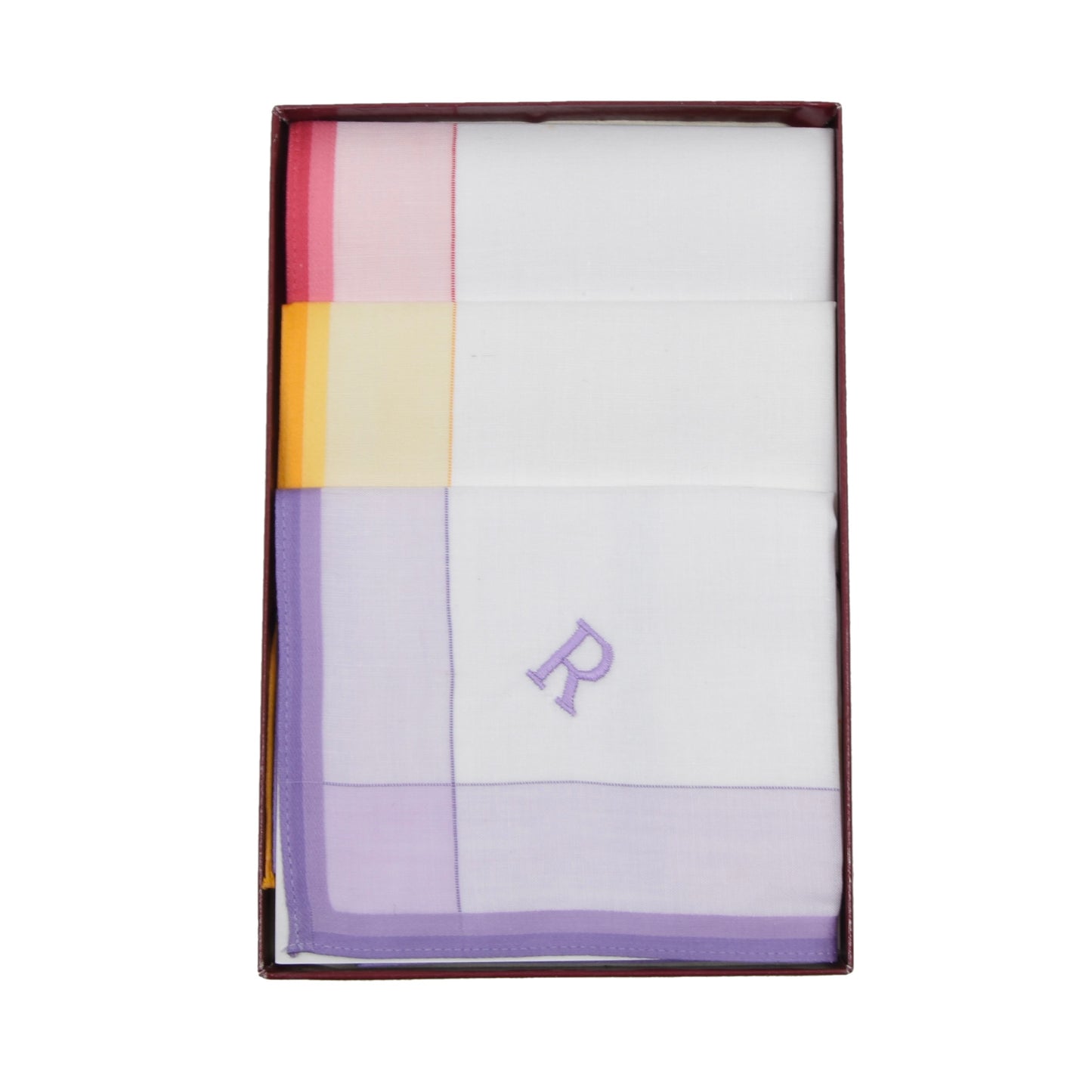 Tawa Monogrammed Handkerchiefs/Pocket Square - R