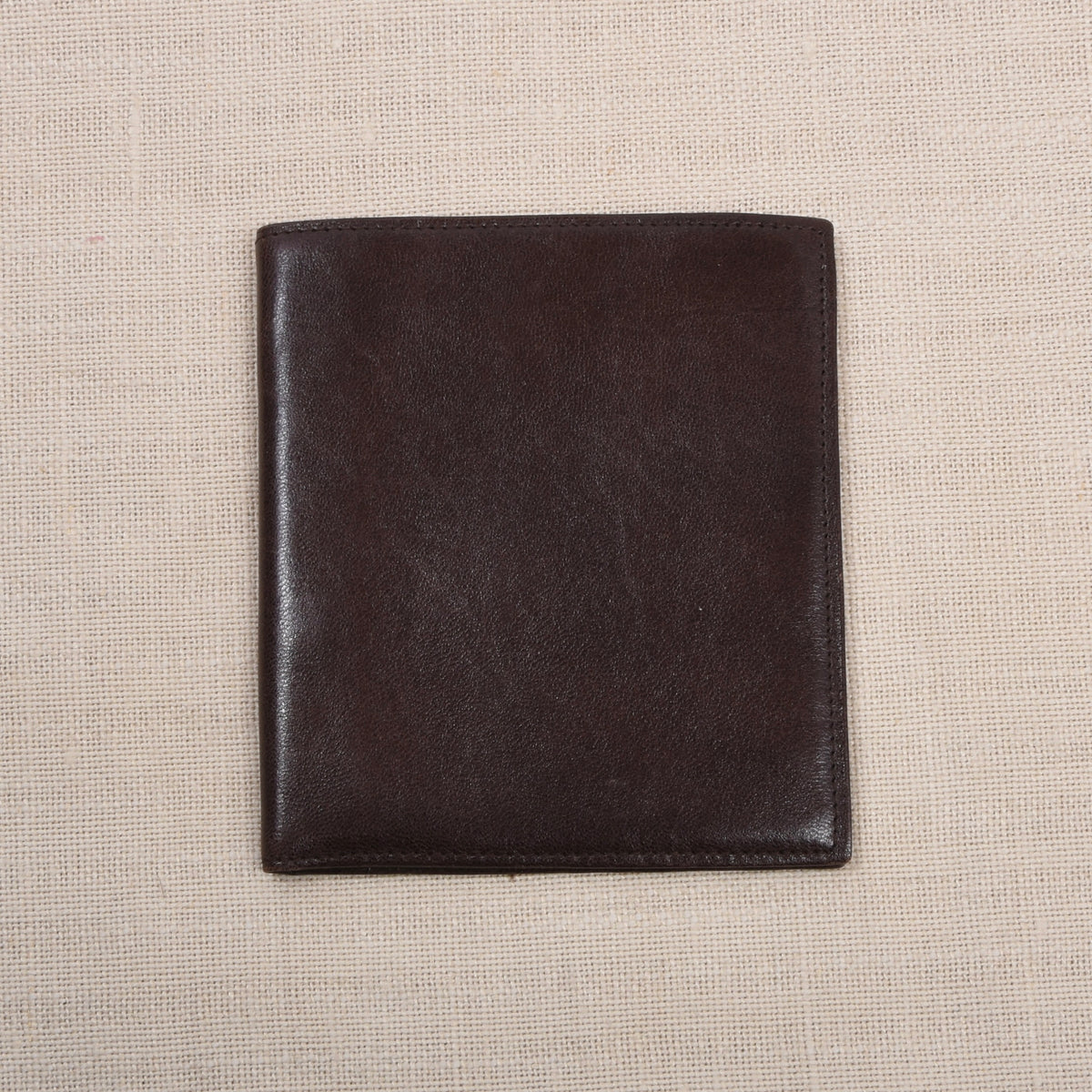 NOS Leather Wallet/Billfold ca. 12cm - Brown