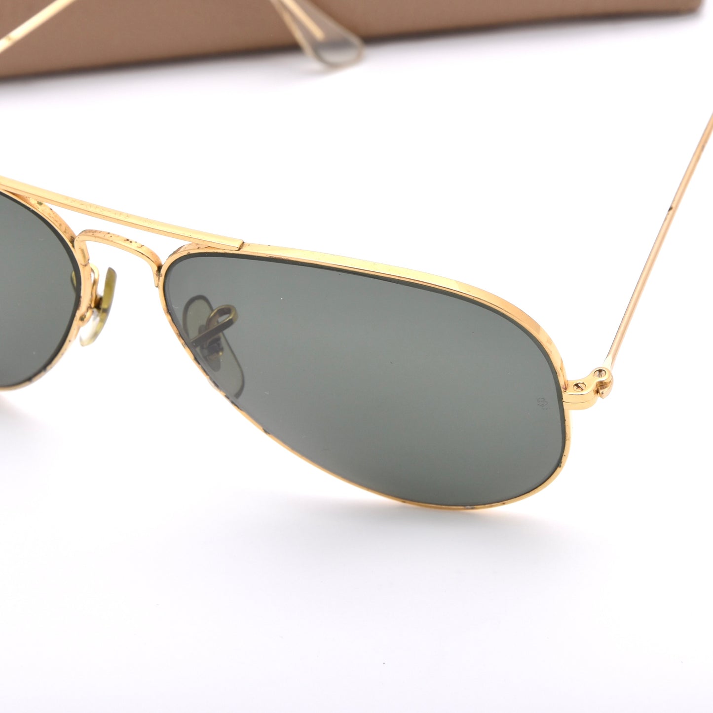 Vintage B&L Ray-Ban Aviator Sonnenbrille 58mm - Gold