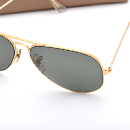 Vintage B&L Ray-Ban Aviator Sonnenbrille 58mm - Gold