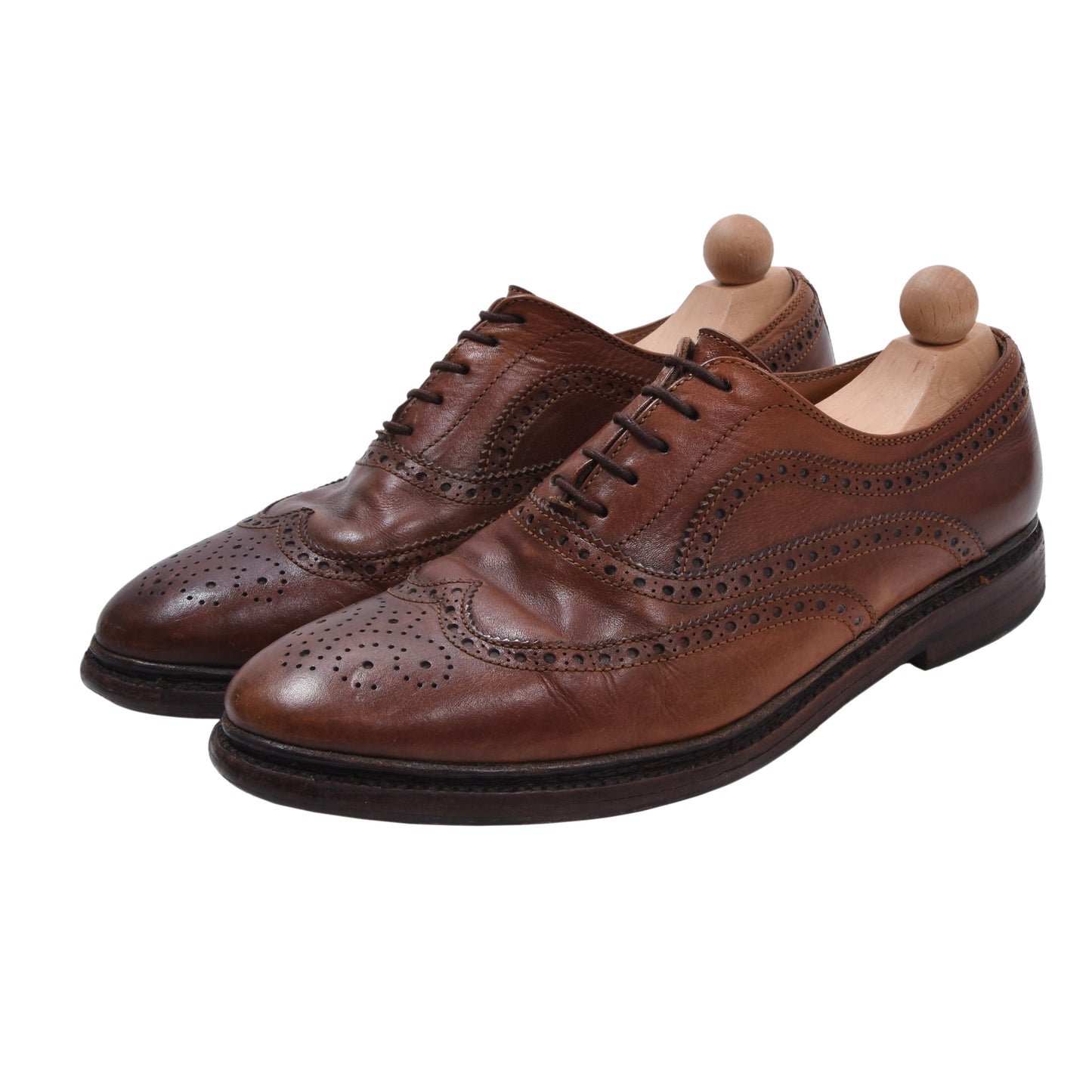 Lottusse Selection Leather Shoes Size 9 - Brown