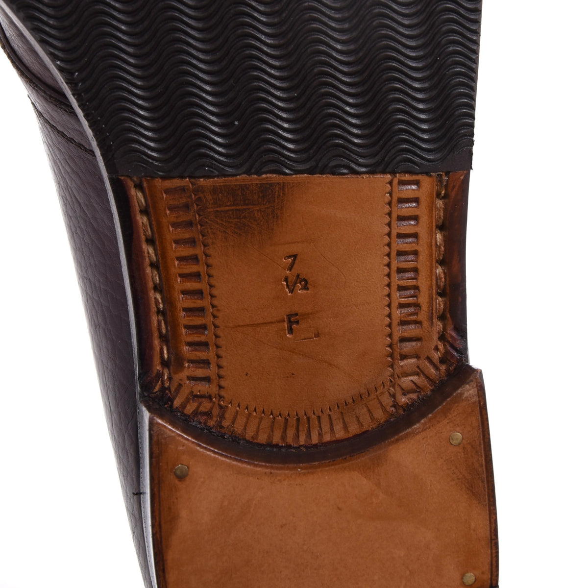 A. Testoni Derby Schuhe Gr. 7.5 F – Bordeaux-Braun