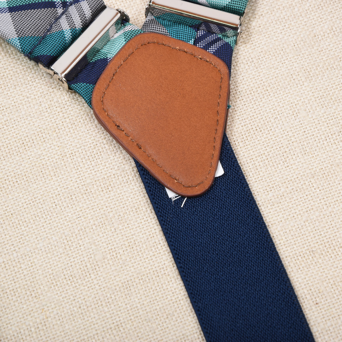 Plaid Braces/Suspenders