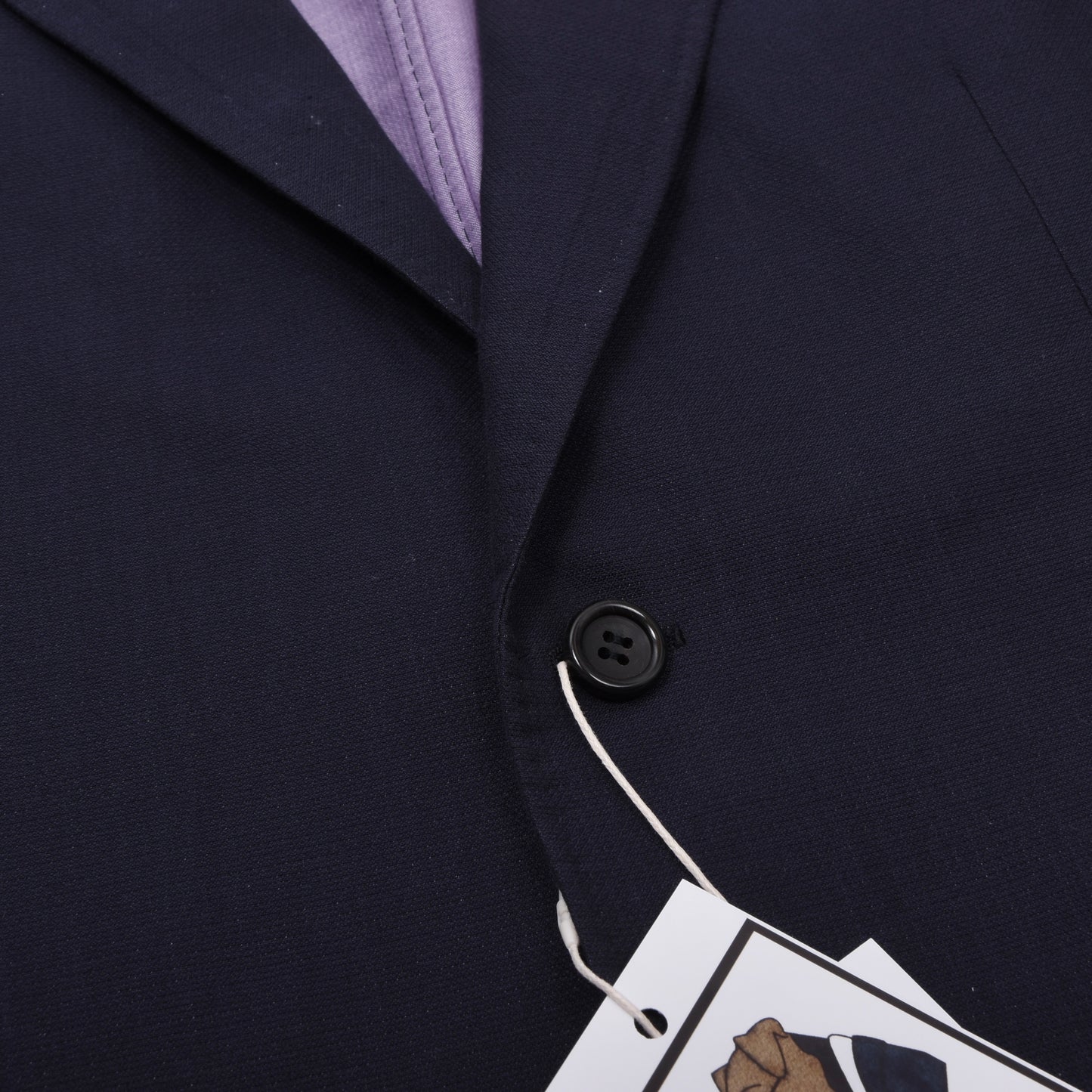 Canali Kei Unstructured Jacket Chest ca. 54cm - Navy Blue