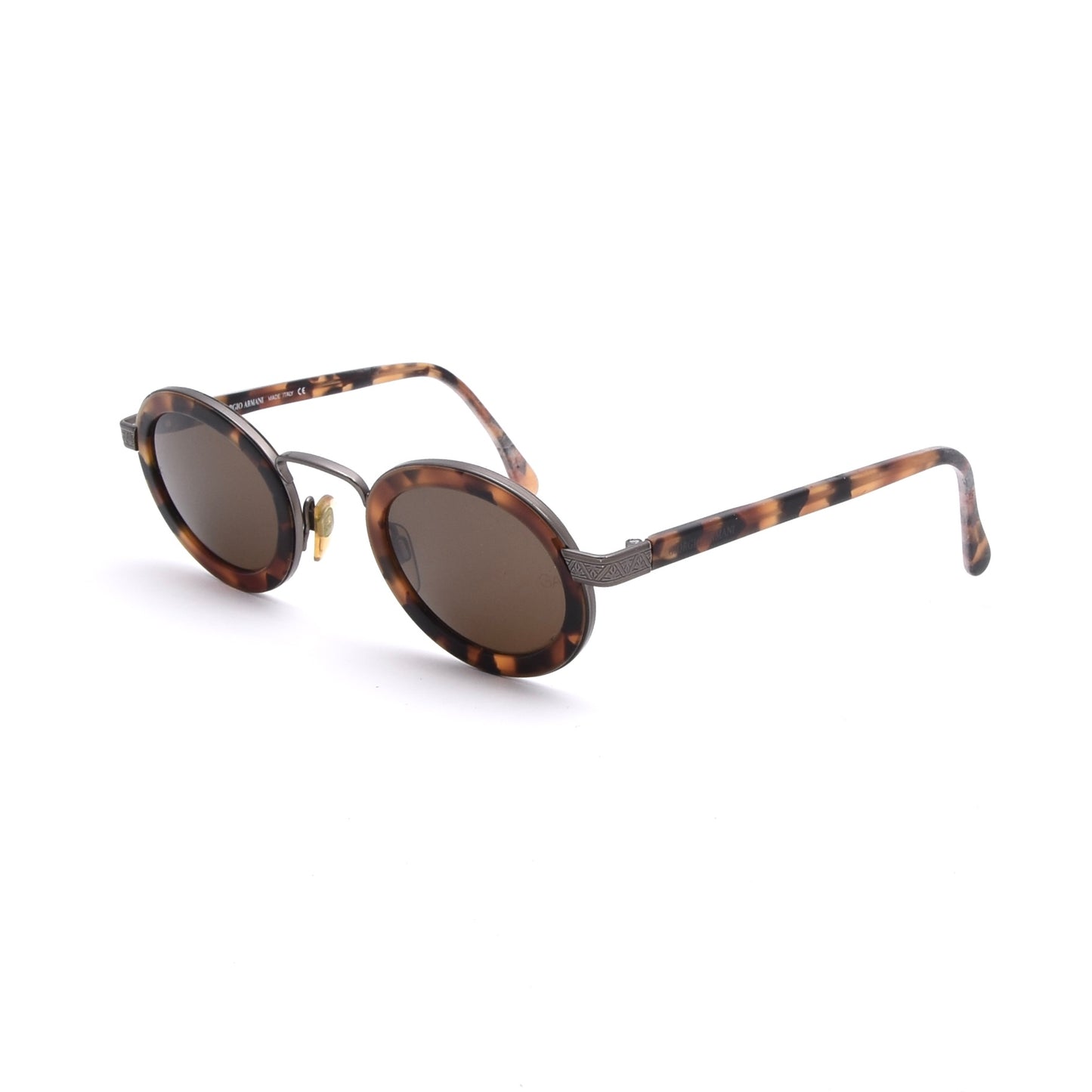 Vintage Giorgio Armani 1980er-90er Sonnenbrille Modell 613 - Schildpatt