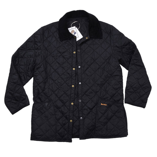 Barbour Liddesdale Quilted Jacket Size M Chest ca. 59.5cm - Black